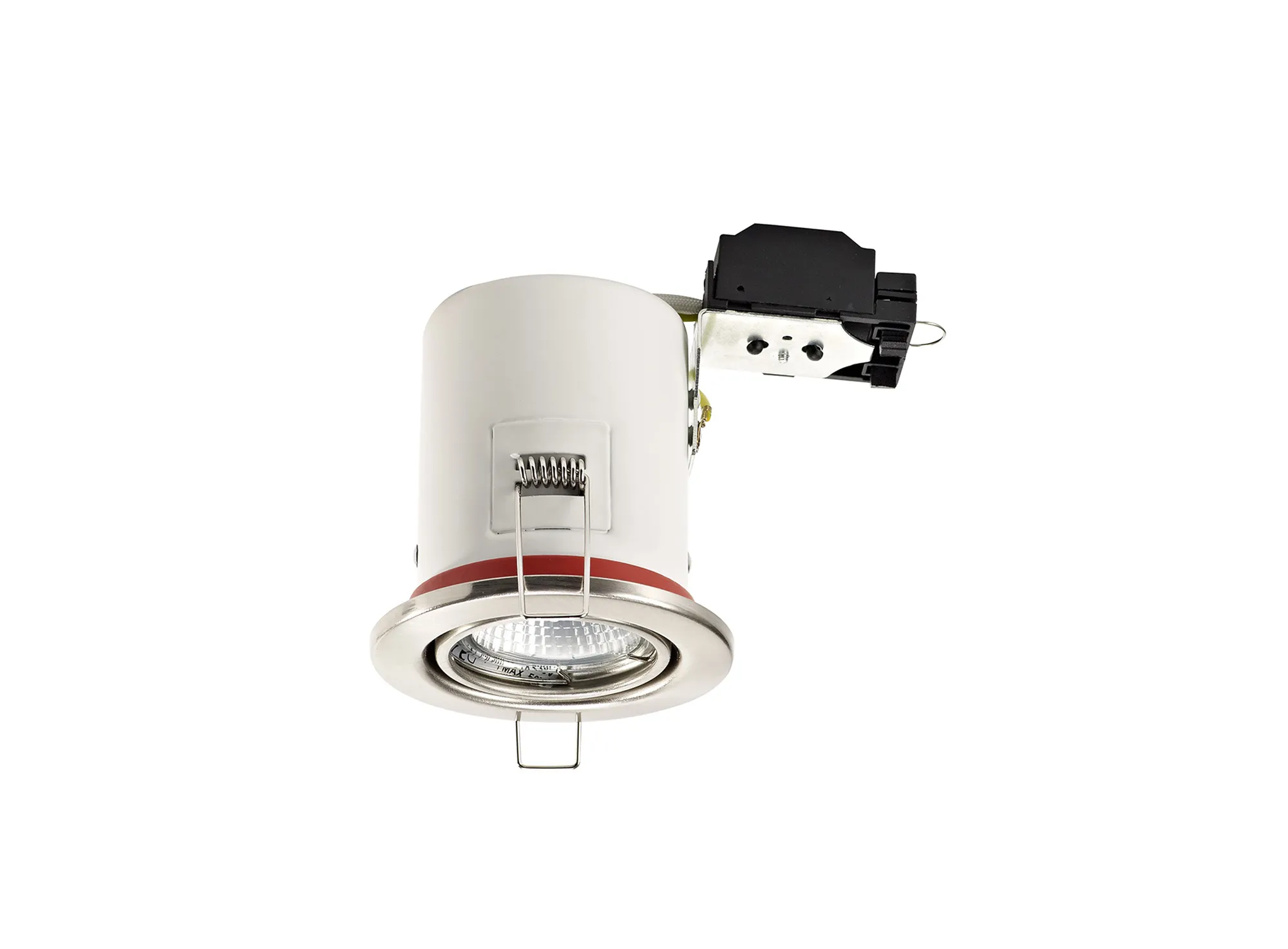 Agni Adjustable Fire Rated Downlight Satin Nickel D0441  Deco Agni